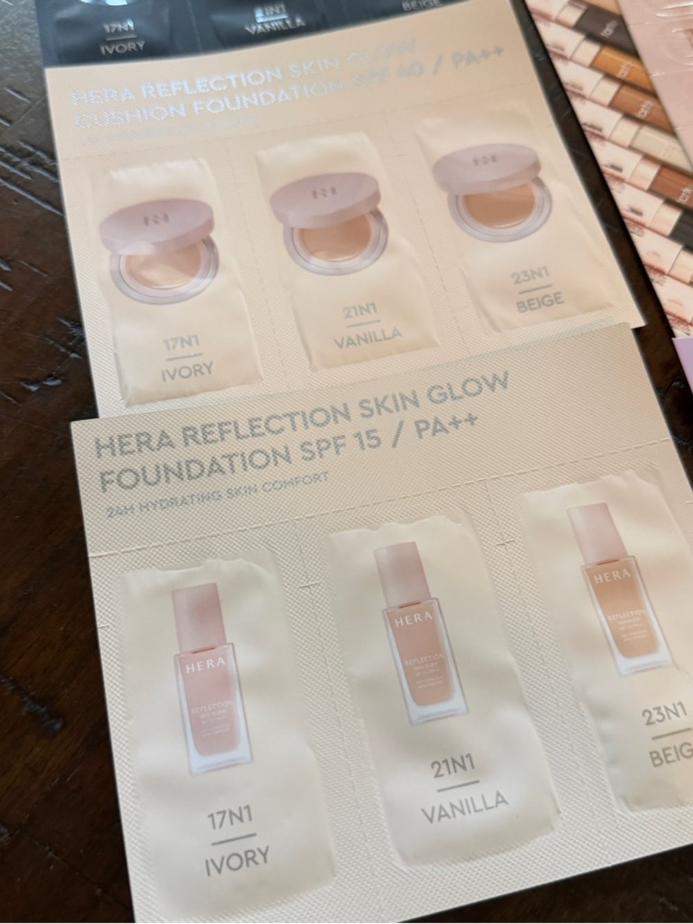 7-piece Makeup Foundation Sample Bundle - Picture 5 of 6